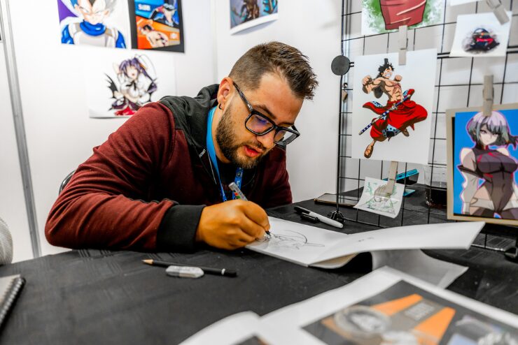 Comic con cape town artist alley