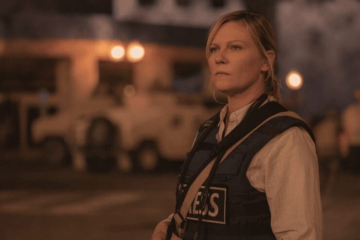 Civil War movie (2024) -Kirsten Dunst.
