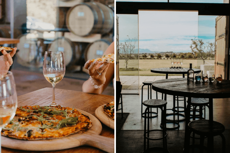 Canto Wines pizza | What's on in Cape Town